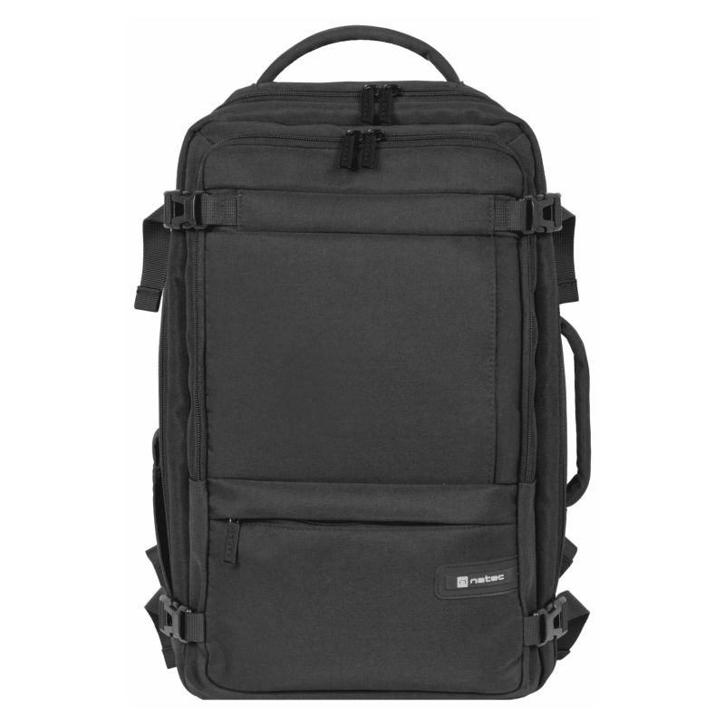 MOCHILA MALETA NATEC CAMEL LITE PARA PORTATIL HASTA 156 NEGRA 19 LTRS