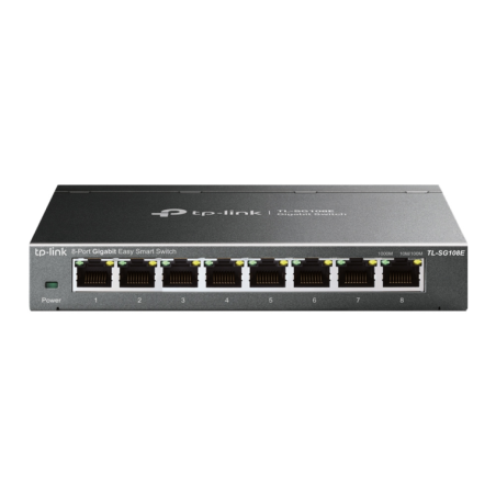SWITCH TP LINK 8 PORT GIGA EASY SMART
