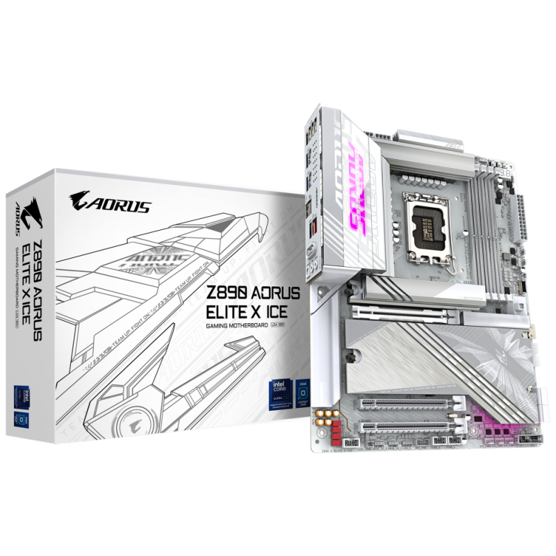PLACA BASE GIGABYTE Z890 A ELITE X ICE G10