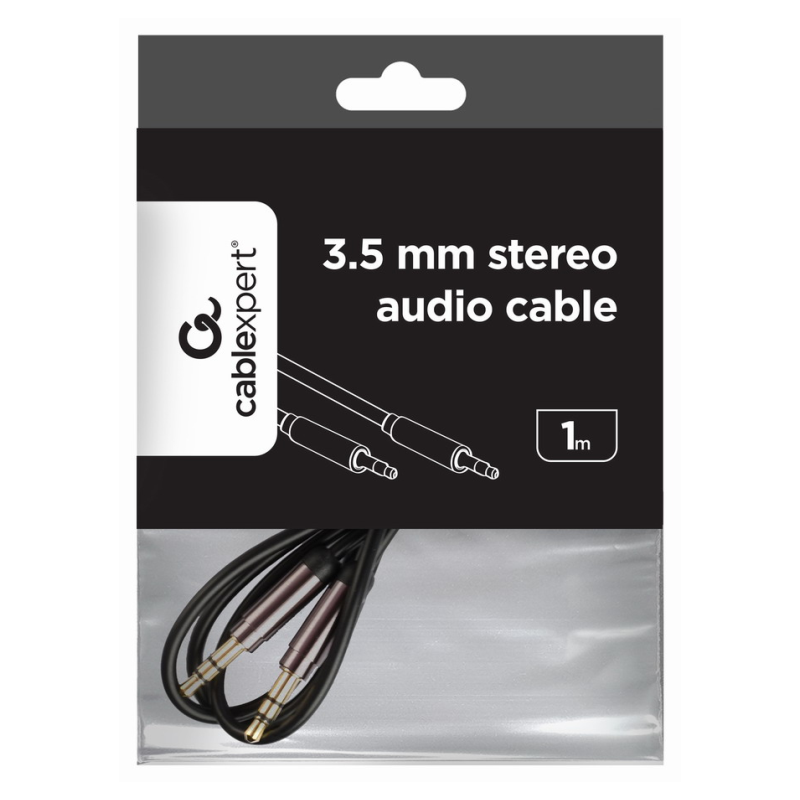 CABLE AUDIO GEMBIRD ESTEREO DE 35 MM 1 M
