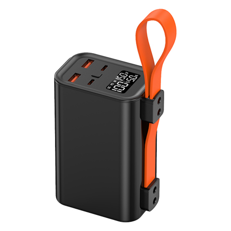 POWERBANK LEOTEC 30000 MAH PD 100W CARGA RAPIDA 2 SALIDAS USB C 2 SALIDAS USB A