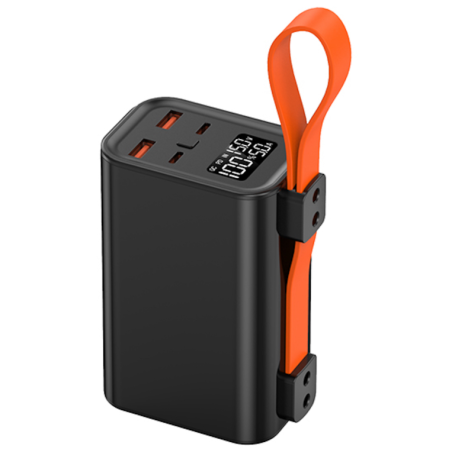 POWERBANK LEOTEC 30000 MAH PD 100W CARGA RAPIDA 2 SALIDAS USB C 2 SALIDAS USB A