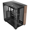 CAJA ANTEC C8 CURVE WOOD E ATX NEGRO 2XVENT 160 MM 1X140MM 2XUSB SN FUENTE