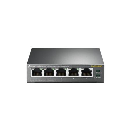 SWITCH TP LINK 5 PORT GIGA 4 POE