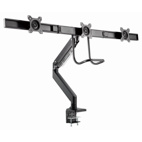 SOPORTE GEMBIRD AJUSTABLE DE MESA PARA 3 MONITORES
