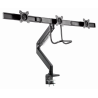 SOPORTE GEMBIRD AJUSTABLE DE MESA PARA 3 MONITORES