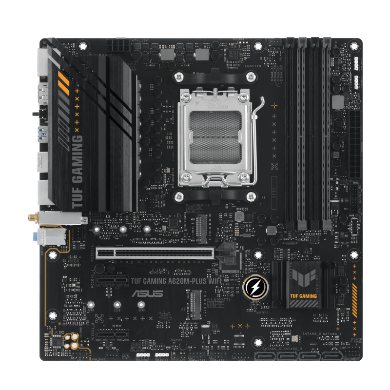 PLACA BASE ASUS TUF GAMING A620M PLUS WIFI AM5 MATX 4XDDR5