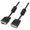 CABLE AISENS SVGA CON FERRITA HDB15 M HDB15 H NEGRO 18M