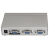 DUPLICADOR AISENS SVGA PARA 2 MONITORES CON ALIMENTACION