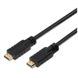 CABLE HDMI AISENS ALTA VELOCIDAD CON REPETIDOR A M A M NEGRO 15M