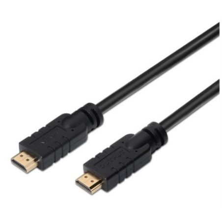 CABLE HDMI AISENS ALTA VELOCIDAD CON REPETIDOR A M A M NEGRO 15M