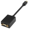 CONVERSOR AISENS MINI DISPLAYPORT A SVGA MDP M SVGA H NEGRO 15CM