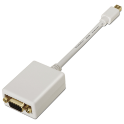 CONVERSOR AISENS MINI DISPLAYPORT A SVGA MDP M SVGA H BLANCO 15CM