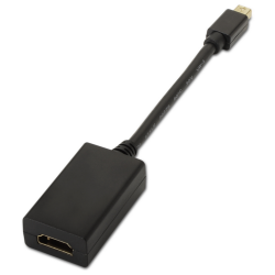 CONVERSOR AISENS MINI DISPLAYPORT A HDMI MDP M HDMI A H NEGRO 15CM