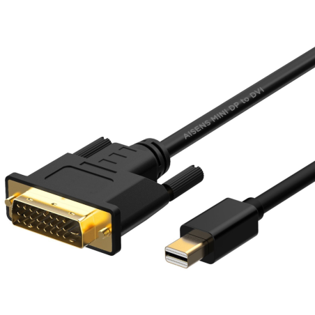 CABLE CONVERSOR AISENS MINI DISPLAYPORT A DVI NEGRO 20M