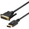 CABLE CONVERSOR AISENS DISPLAYPORT A DVI DP M DVI M NEGRO 20M
