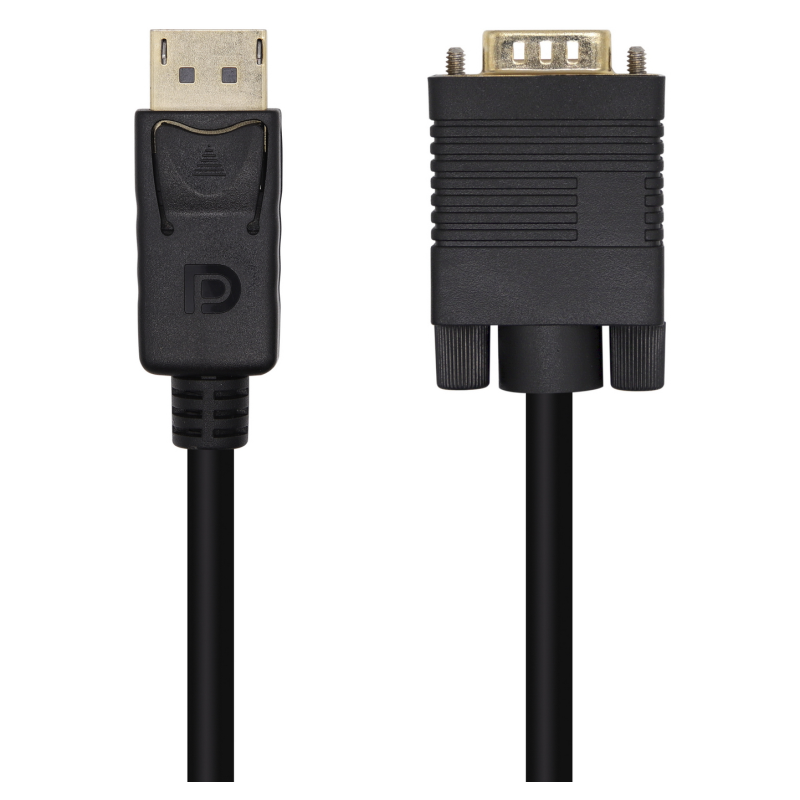 CABLE CONVERSOR AISENS DISPLAYPORT A VGA DP M VGA M NEGRO 30M