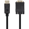 CABLE CONVERSOR AISENS DISPLAYPORT A VGA DP M VGA M NEGRO 30M