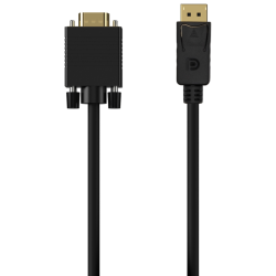 CABLE CONVERSOR AISENS DISPLAYPORT A VGA DP M VGA M NEGRO 10M