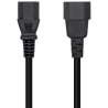 CABLE ALIMENTACION CPU AISENS C13 H C14 M NEGRO 10mts