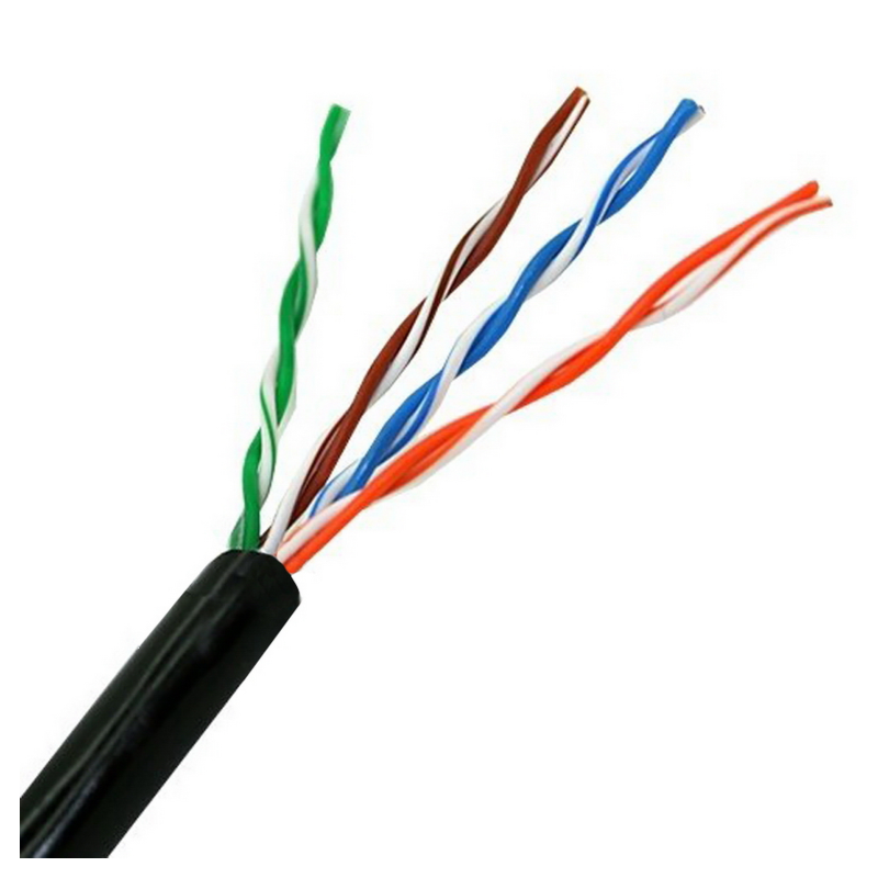 BOBINA CABLE RED AISENS EXTERIOR IMPERMEABLE RJ45 CAT5E UTP 305M RIGIDO