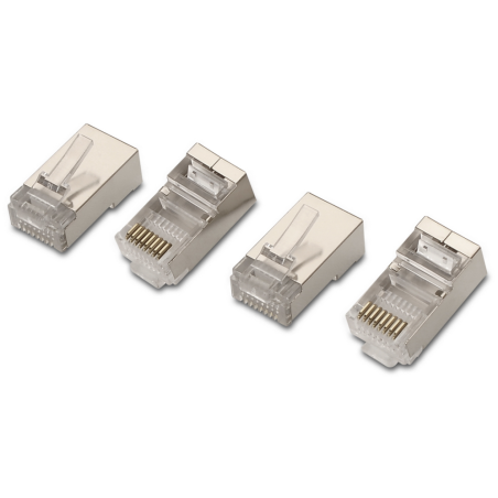 CONECTOR AISENS RJ45 8 HILOS FTP CAT6 AWG24 10 UDS
