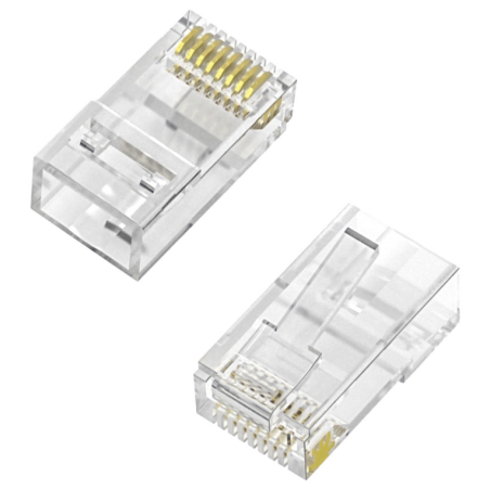 CONECTOR AISENS RJ45 8 HILOS CAT6 AWG24 100 UDS