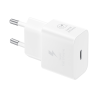 CARGADOR SAMSUNG USB C 25W GAN BLANCO CON CABLE EP T2510XWEGEU