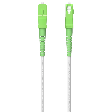 CABLE AISENS FIBRA G657A2 30 9 125 SMF SIMPLEX LSZH SC APC 60M