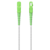 CABLE AISENS FIBRA G657A2 30 9 125 SMF SIMPLEX LSZH SC APC 100M