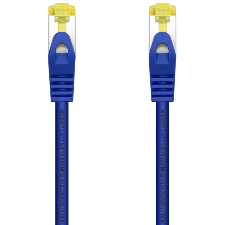 CABLE RED AISENS LATIGUILLO RJ45 LSZH CAT7 SFTP PIMF 05M AZUL