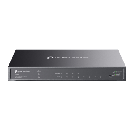 SWITCH TP LINK OMADA TL SG2008P SMART 8x1G 4xPOE 62W