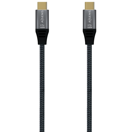 CABLE AISENS USB 20 ALUMINIO 5A 100W E MARK USB C 10M