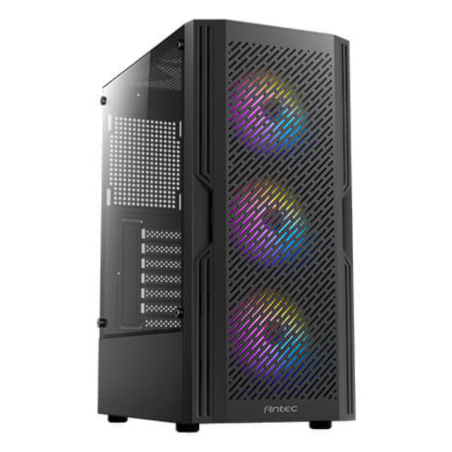 CAJA GAMING ANTEC AX20 MATX 2XUSB 20 SIN FTE NEGRO RGB