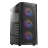 CAJA GAMING ANTEC AX20 MATX 2XUSB 20 SIN FTE NEGRO RGB