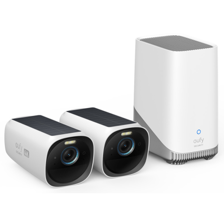 CAMARA VIGILANCIA EUFY EUFYCAM 3 21 KIT BLANCA NEGRA