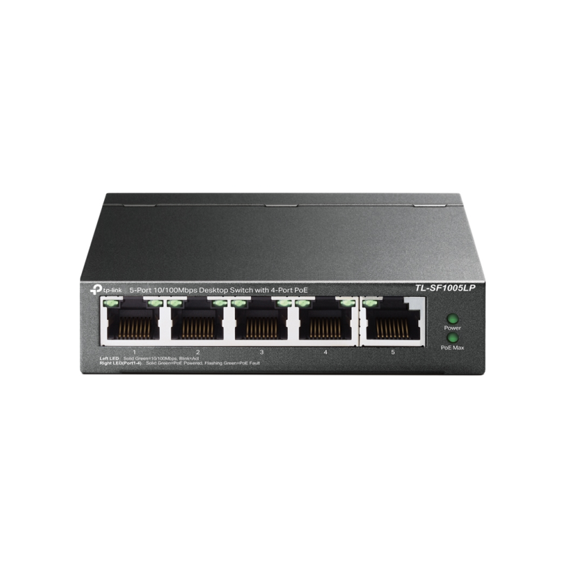 SPLITTER POE TP LINK 5 PORT 10 100 MBPS DESKTOP SWITCH WITH 4 PORT POE
