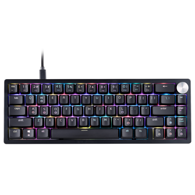 TECLADO GAMING XPG SORCERER MINI RGB NEGRO