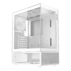 CAJA GAMING XPG INVADER X MINI ATX 1XUSB C 2XUSB SIN FUENTE ARGB BLANCO