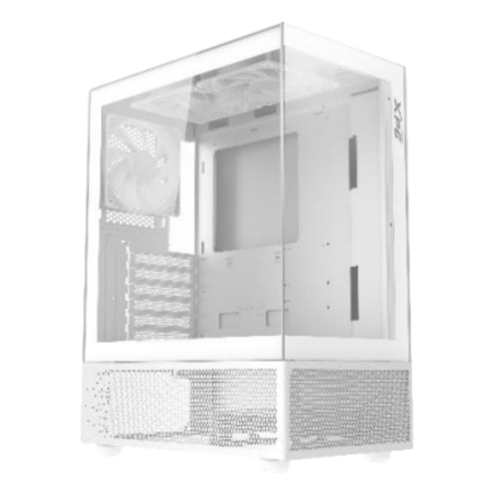 CAJA GAMING XPG INVADER X MINI ATX 1XUSB C 2XUSB SIN FUENTE ARGB BLANCO