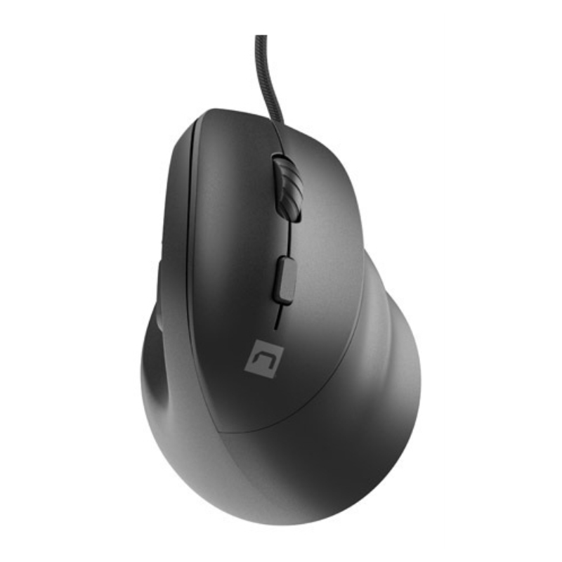 RATON NATEC CRAKE 2 PRO VERTICAL 12800 DPI OPTICO NEGRO