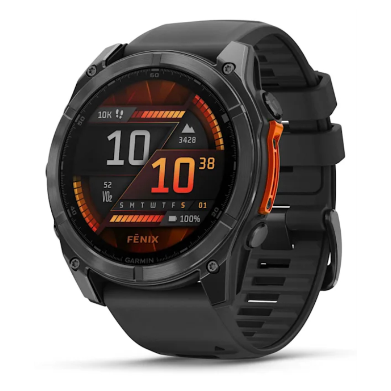 SMARTWATCH GARMIN FENIX 8 AMOLED 51MM ACERO NEGRO