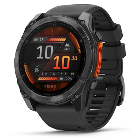 SMARTWATCH GARMIN FENIX 8 AMOLED 51MM ACERO NEGRO
