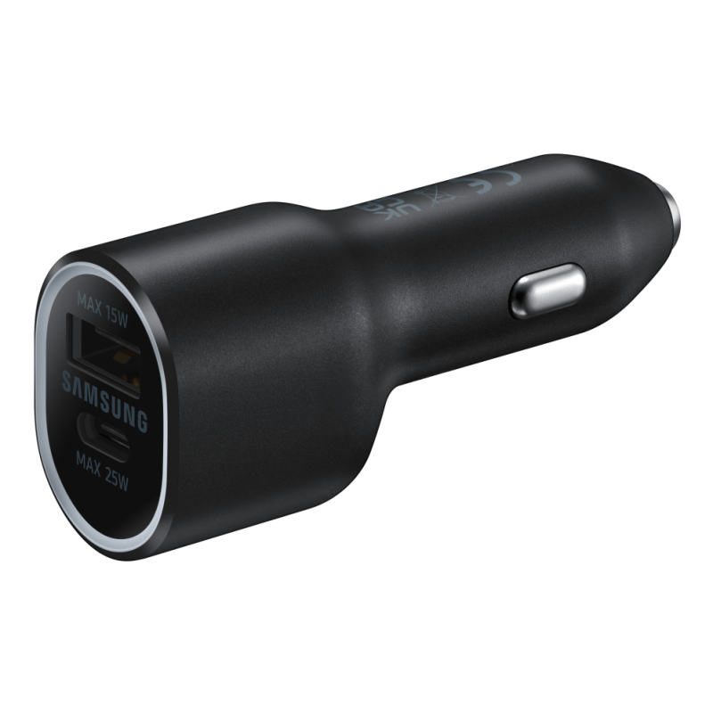 CARGADOR DE COCHE DUAL SAMSUNG 1XUSB C 1XUSB A 40W NEGRO EP L4020NBEGEU