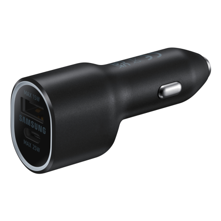 CARGADOR DE COCHE DUAL SAMSUNG 1XUSB C 1XUSB A 40W NEGRO EP L4020NBEGEU