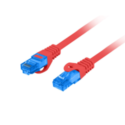 LATIGUILO LANBERG CAT6A S FTP LSZH CCA FLUKE PASSED 3M ROJO