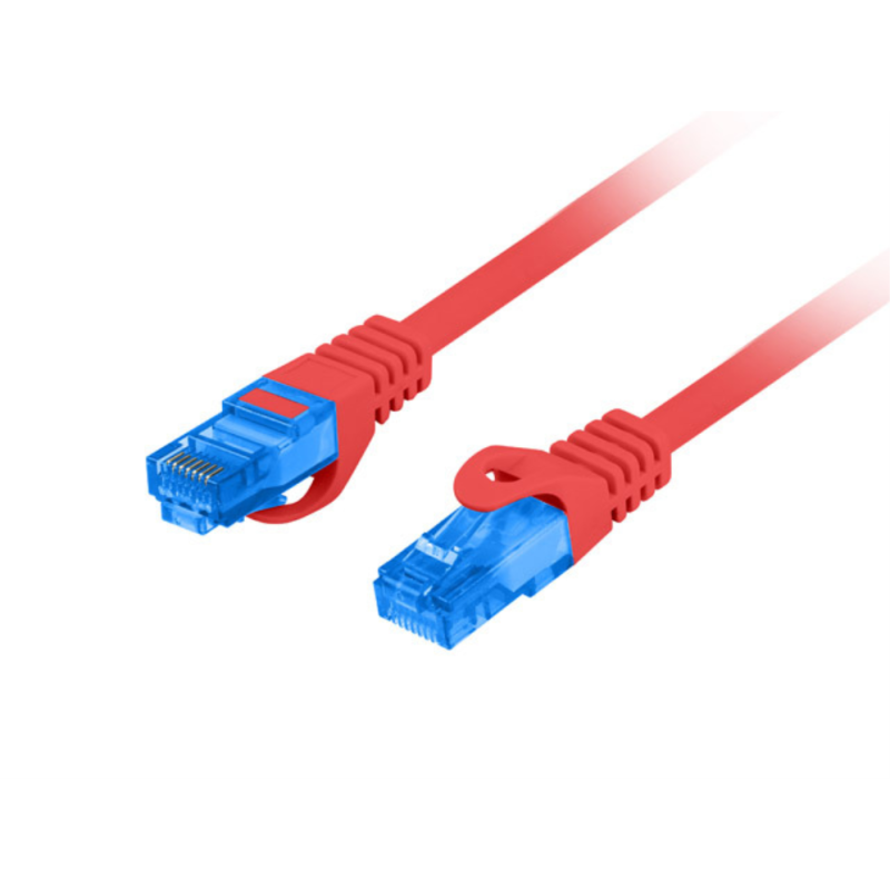 LATIGUILO LANBERG CAT6A S FTP LSZH CCA FLUKE PASSED 3M ROJO