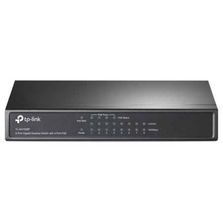 SWITCH TP LINK 8 PORT GIGA 4 PORT POE