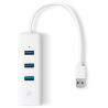 ADAPTADOR TP LINK USB 30 A ETHERNET GIGA CON 3 PORT USB 30