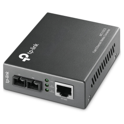 CONVERSOR MEDIOS TP LINK MC110CS MONO MODE SC UPC RJ45 FAST 20KM